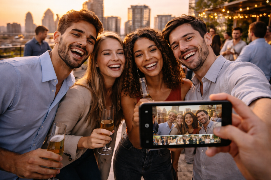 Example of a live gallery in Weyfie
